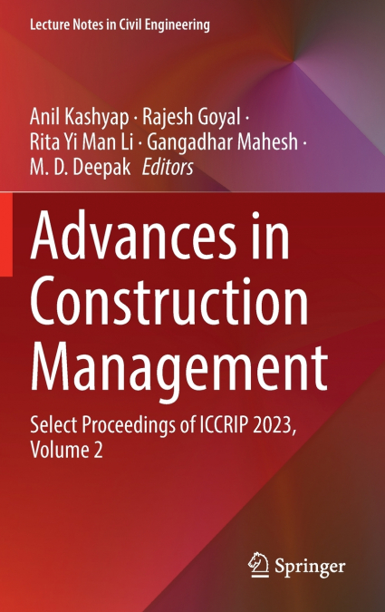 Advances in Construction Management