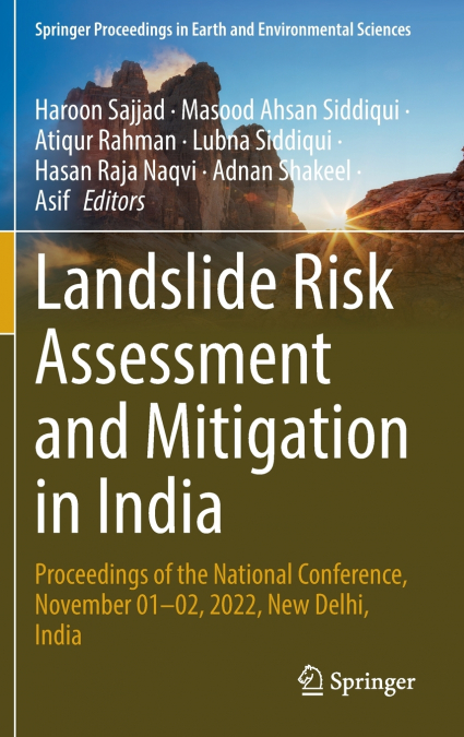 Landslide Risk Assessment and Mitigation in India