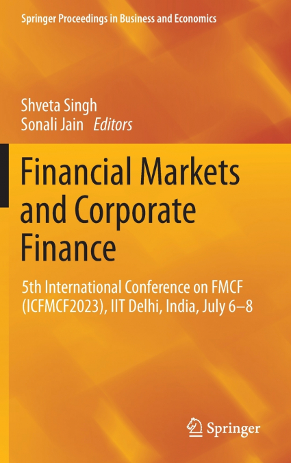 Financial Markets and Corporate Finance