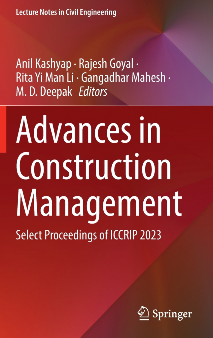 Advances in Construction Management