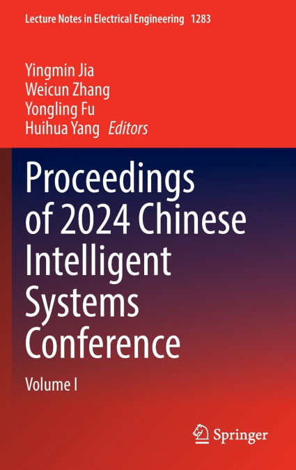 Proceedings of 2024 Chinese Intelligent Systems Conference