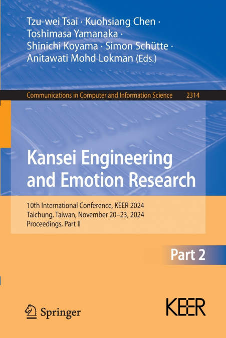 Kansei Engineering and Emotion Research