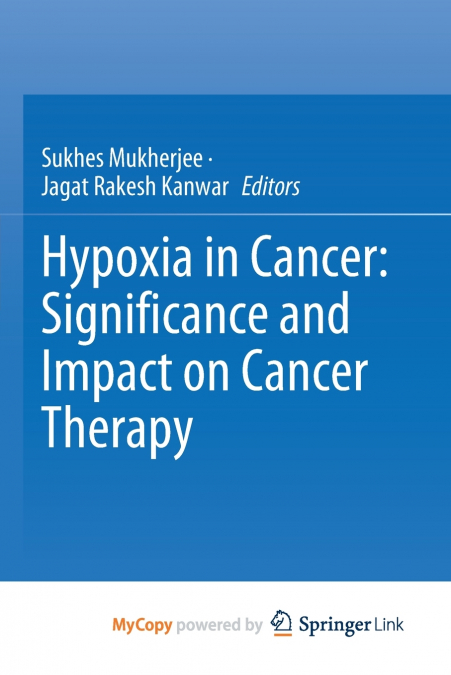 Hypoxia in Cancer