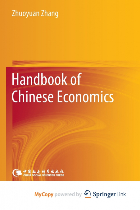 Handbook of Chinese Economics