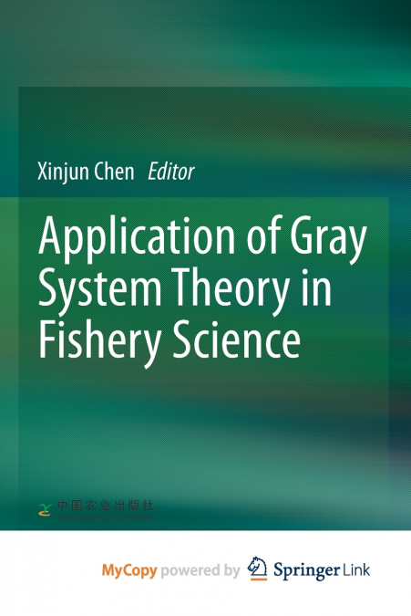 Application of Gray System Theory in Fishery Science