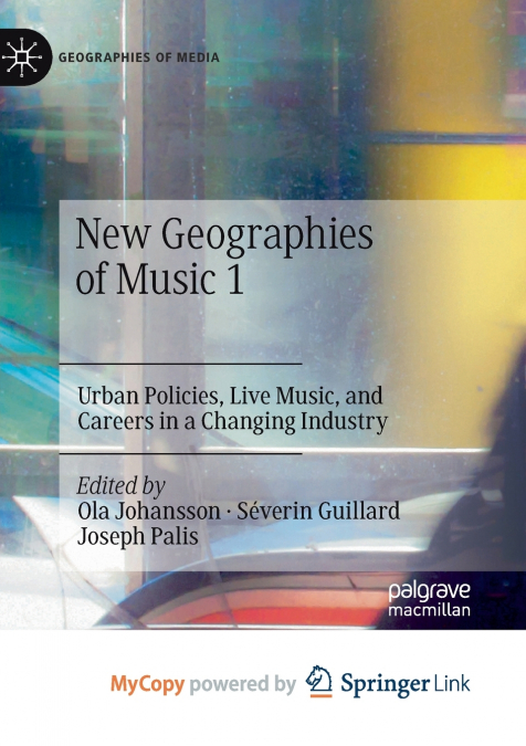 New Geographies of Music 1