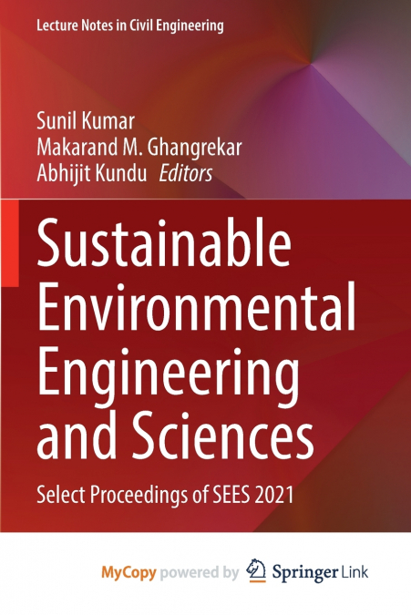 Sustainable Environmental Engineering and Sciences