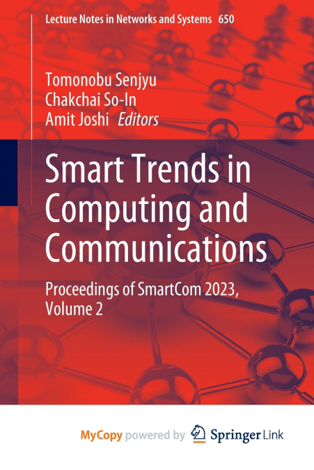 Smart Trends in Computing and Communications