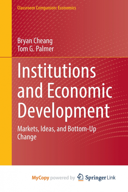 Institutions and Economic Development