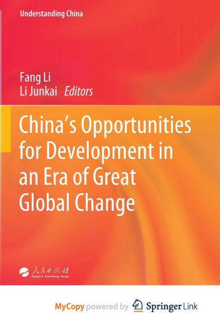 China’s Opportunities for Development in an Era of Great Global Change