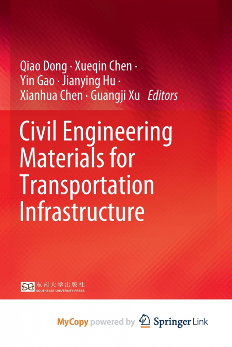 Civil Engineering Materials for Transportation Infrastructure