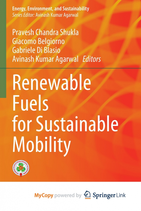 Renewable Fuels for Sustainable Mobility
