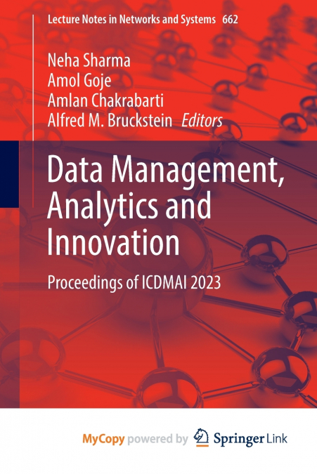Data Management, Analytics and Innovation