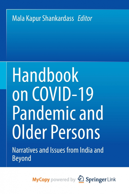 Handbook on COVID-19 Pandemic and Older Persons
