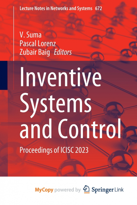 Inventive Systems and Control