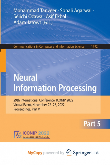 Neural Information Processing