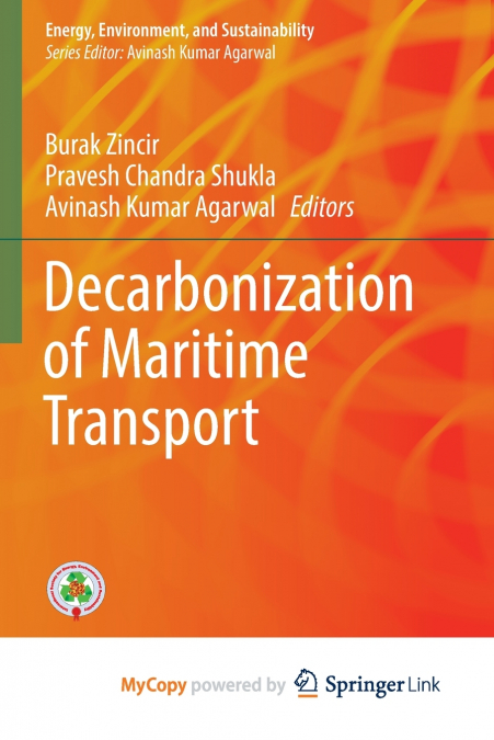 Decarbonization of Maritime Transport