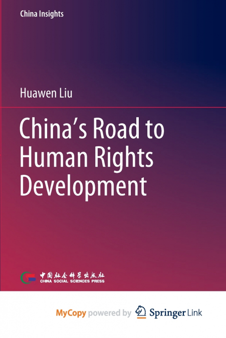 China’s Road to Human Rights Development
