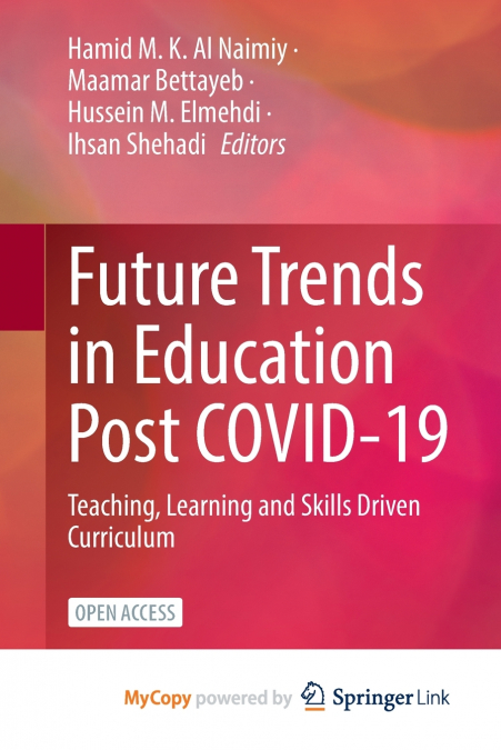 Future Trends in Education Post COVID-19