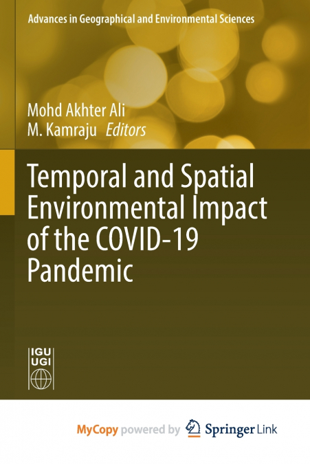 Temporal and Spatial Environmental Impact of the COVID-19 Pandemic
