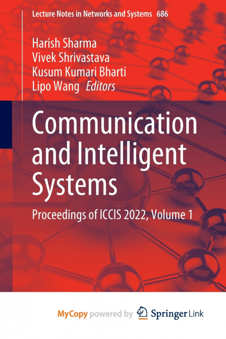 Communication and Intelligent Systems