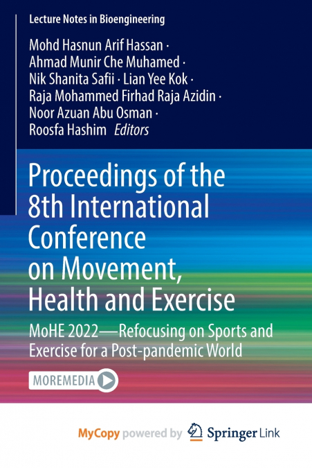 Proceedings of the 8th International Conference on Movement, Health and Exercise