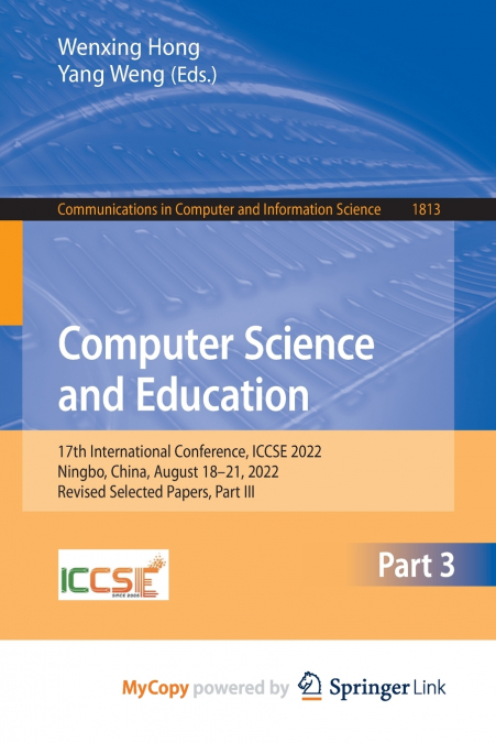 Computer Science and Education