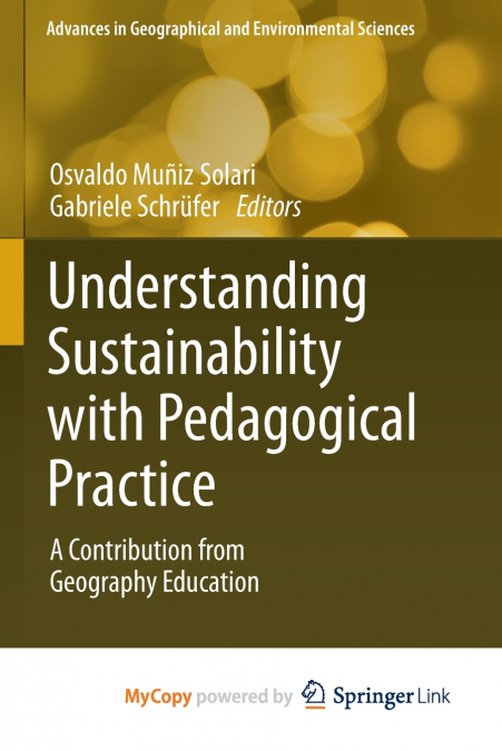Understanding Sustainability with Pedagogical Practice