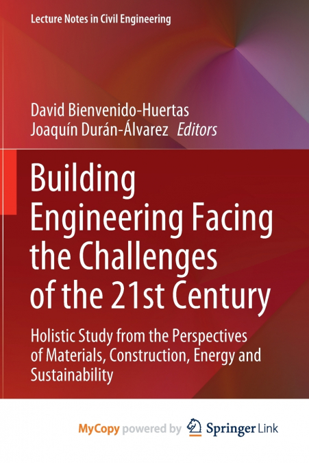 Building Engineering Facing the Challenges of the 21st Century