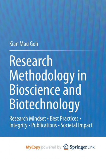 Research Methodology in Bioscience and Biotechnology