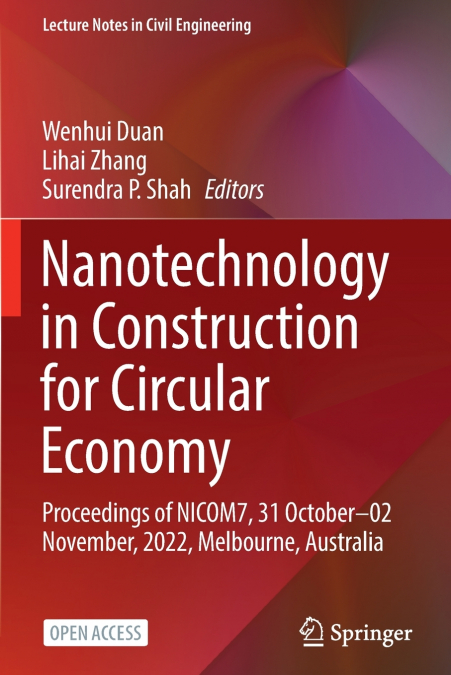 Nanotechnology in Construction for Circular Economy
