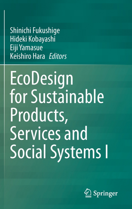EcoDesign for Sustainable Products, Services and Social Systems I