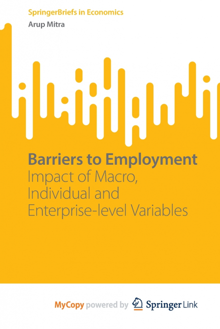 Barriers to Employment