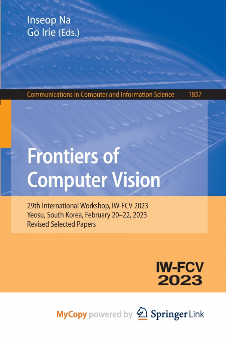 Frontiers of Computer Vision
