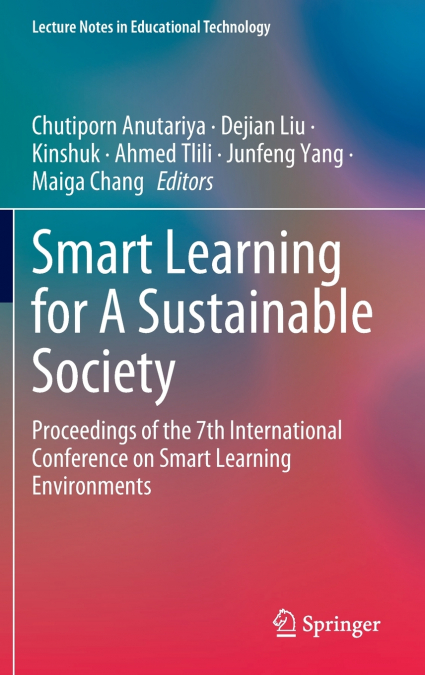 Smart Learning for A Sustainable Society