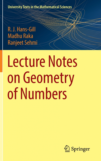 Lecture Notes on Geometry of Numbers