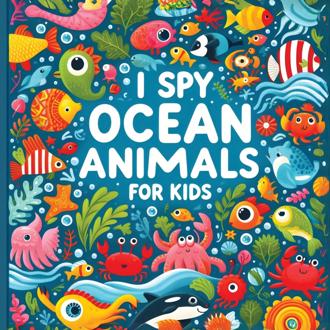 I Spy Ocean Animals • I spy books for kids 2-4