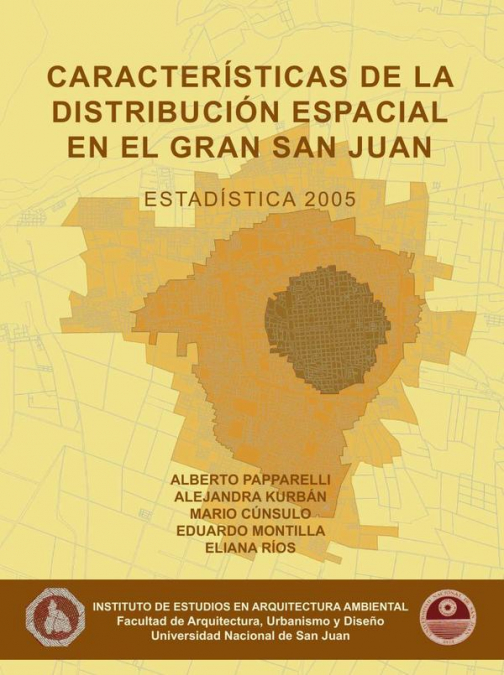 Características de la distribución espacial en el Gran San Juan 2005