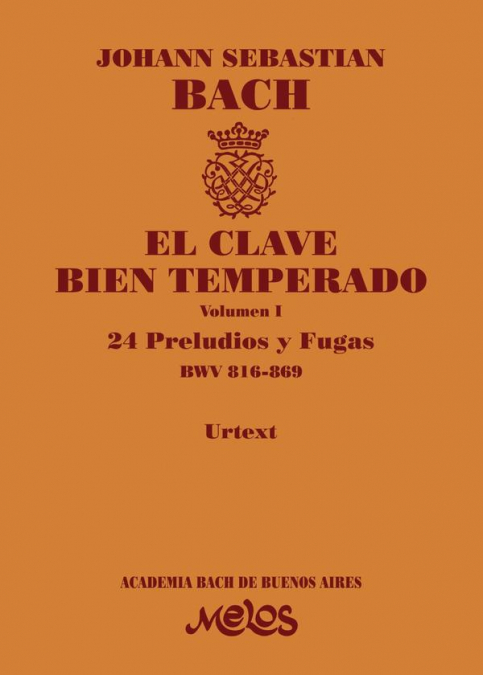 BA13379 - El clave bien temperado - Volúmen 1