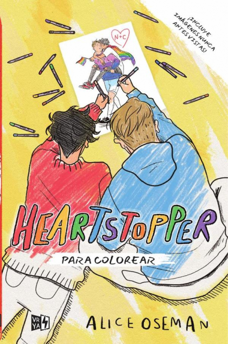 Heartstopper para colorear