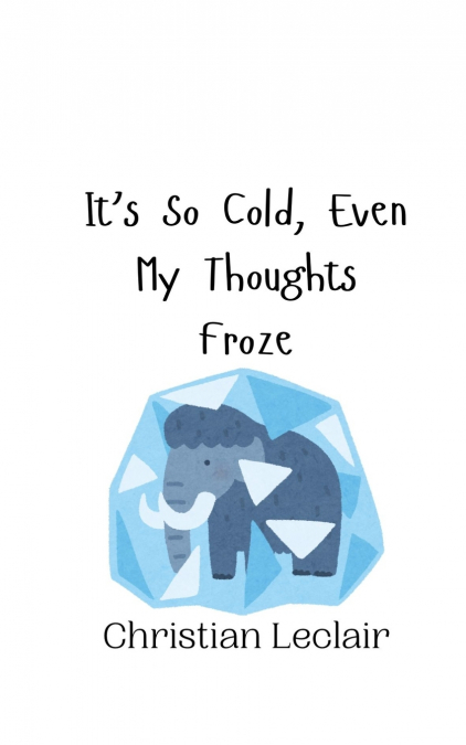It’s So Cold, Even My Thoughts Froze