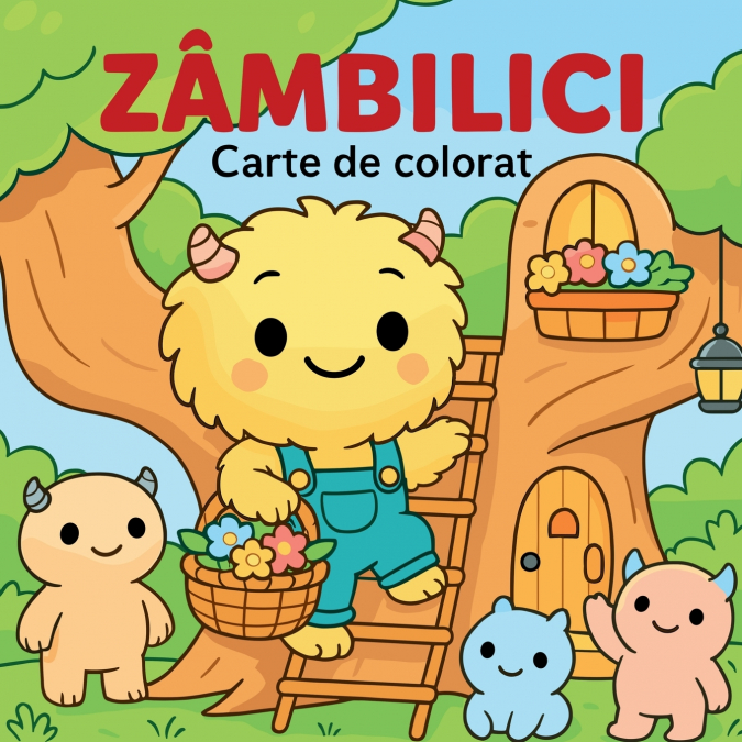 Zâmbilici, carte de colorat