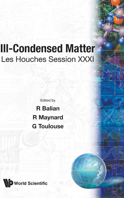 ILL-CONDENSED MATTER     (B/H)