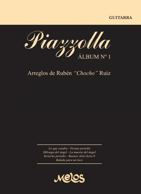 MEL4032 - Álbum 1 - Piazzolla - Chocho Ruiz