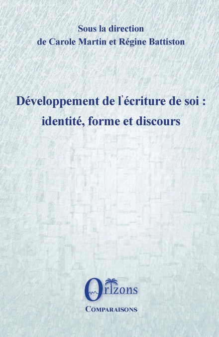 Développement de l’écriture de soi