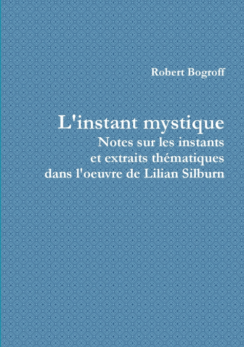 L’instant mystique