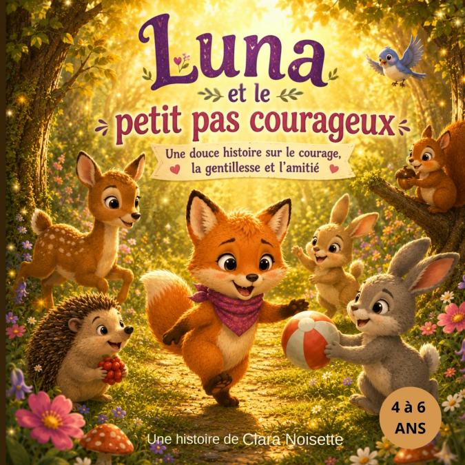 Luna et le petit pas courageux
