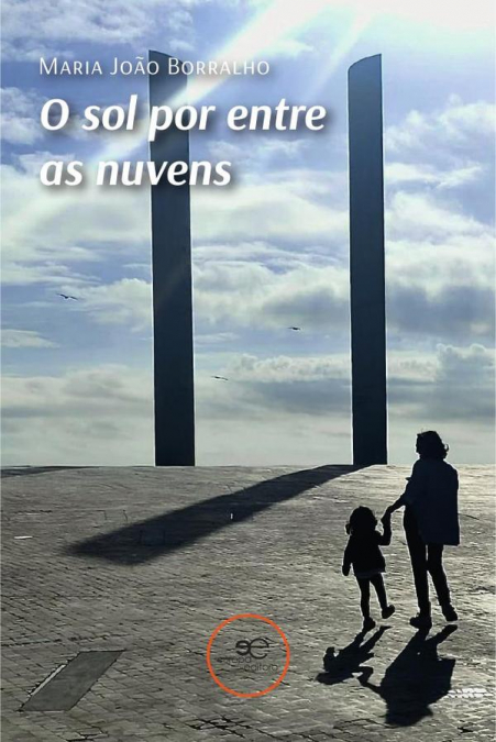 O sol por entre as nuvens