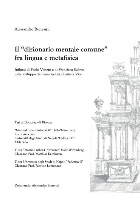 Il 'dizionario mentale comune' fra lingua e metafisica