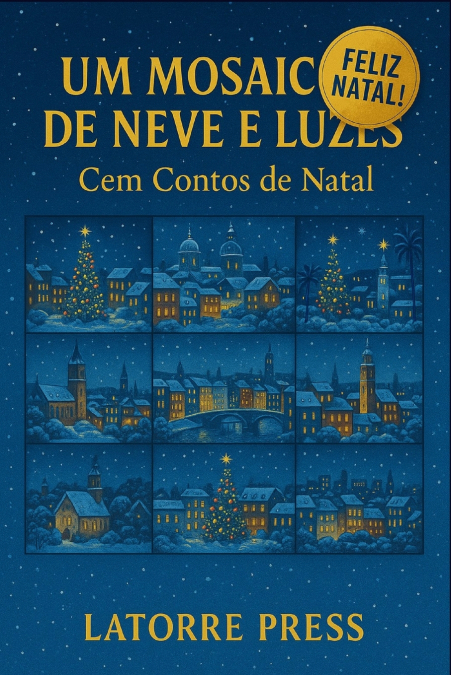Um Mosaico de Neve e Luzes